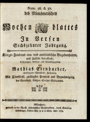 Num. 36 & 37