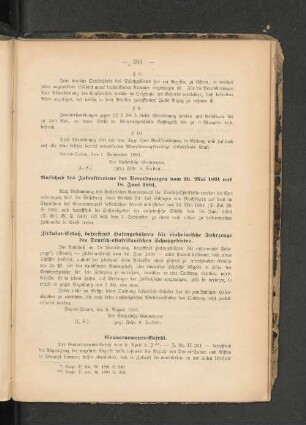 Gouvernements-Befehl.