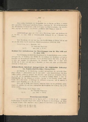 Gouvernements-Befehl.