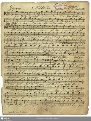 [Solo and coro:] Alto Solo