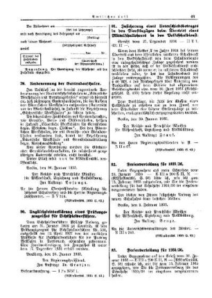 Umbenennung der Gartenbauschulen : [Amtliche Erlasse] ; [Amtlicher Teil]
