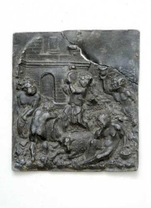 Bacchantische Szene (aus der Folge: Stadien der Trunkenheit mit Tierallegorien)