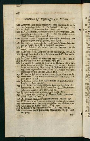 Anatomici & Physioligici