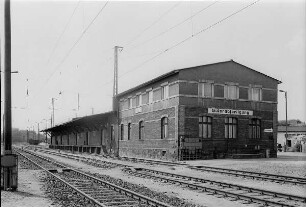 Oschatz, Bahnhof, Güterabfertigung