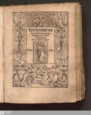 Eyn Sermon am tag vnßer frawen Liechtmeß : gethan zcu Wittemberg