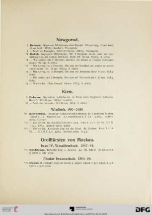 Kiew (Nr. 9-13)