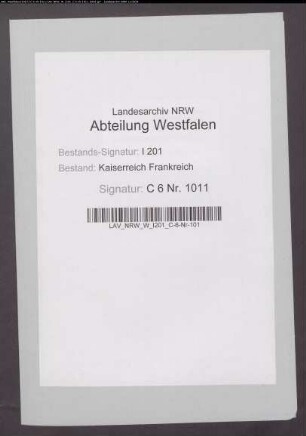 Verkauf von zwei Stück Gartenland bei Wolbeck an Joh. Anton Meyer, Arzt in Wolbeck (Nr. 66).