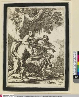 [Die Familie des Silen; Les suivants de Silène]