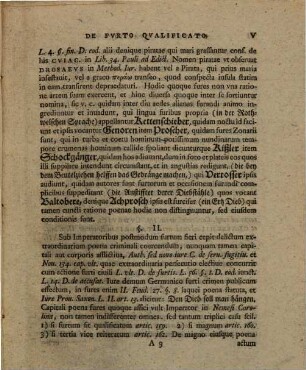 Dissertatio Inavgvralis Ivridica De Fvrto Qvalificato