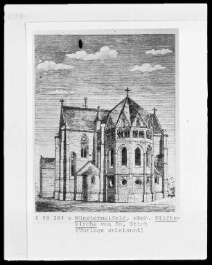 Münstermaifeld, ehemalige Stiftskirche Sankt Martin und Sankt Severus, Chor