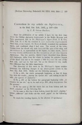 Correction to my article on Apiocera,