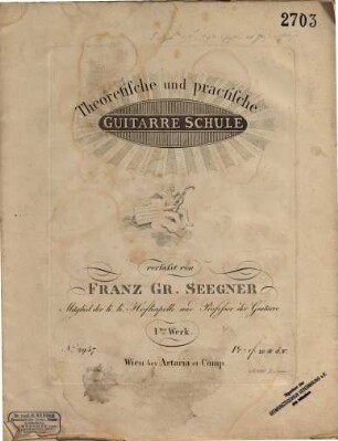 Theoretische und practische Guitarreschule, 1