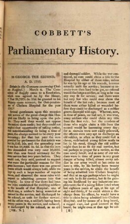 Cobbett's parliamentary history of England : from the Norman conquest, in 1066 to the year 1803. 10, AD 1737 - 1739