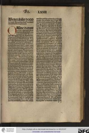 Venerabilis doctoris devoti Bonaventure libellus de reductione artium ad theologiam incipit.