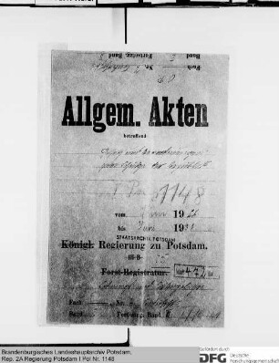 Gesetz, Verordnungen und Maßnahmen zum Schutze der Republik. Allgemeines