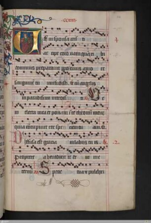 Initiale: Hl. Barbara