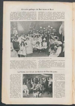 La fiesta del Club de Bolos de San Nicolás