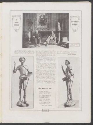 A Don Quijote en la senda ...