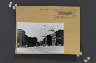 Straßenansicht. Berlin, Mitte, Neue Königstraße (ab 1966 Hans-Beimler-Straße, ab 1995 Otto-Braun-Straße)