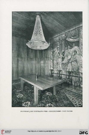 Neue Innenräume von Josef Hoffmann