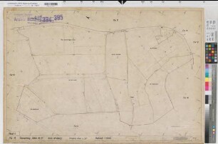 Affeln (Neuenrade), Altenaffeln (Neuenrade), Umlegung Affeln  Altenaffeln, Bl.11 Zuteilungskarte Affeln Flur 11