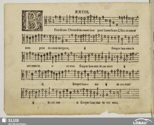 XXIIII. Benedicam Dominum in omni tempore