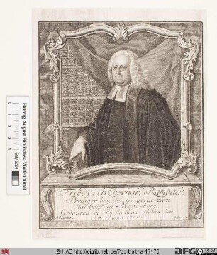 Bildnis Friedrich Eberhard Rambach d. Ä.
