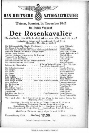 Der Rosenkavalier
