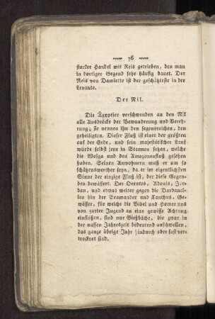 Der Nil.