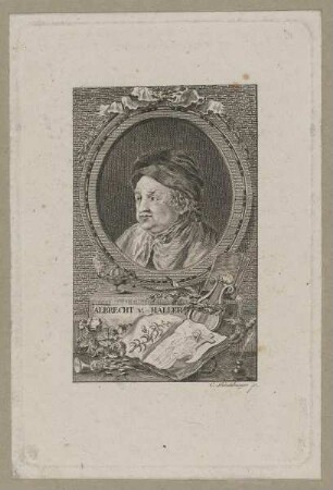 Bildnis des Albrecht von Haller