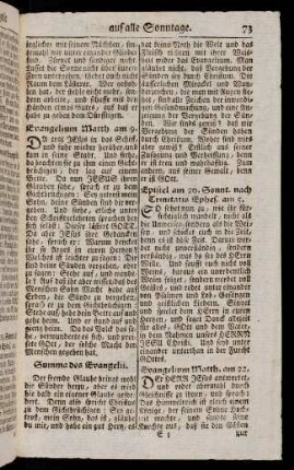 73-81, Epistel am 20. Sonnt. nach Trinitatis ...