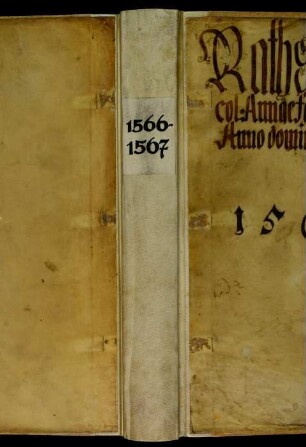 Ratsprotokolle, 1566 Aug. 1. - 1567 Juli 30.