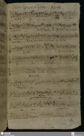 XLVI. Franck, Melchior: Zion spricht