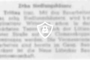 Zehn Siedlungshäuser