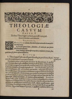 Theologiae Casvvm