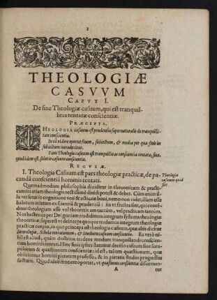 Theologiae Casvvm