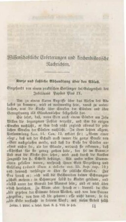 161-220 Wissenschaftliche Erörterungen und kirchenhistorische Nachrichten