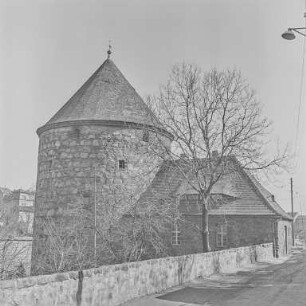 Bautzen Altstadt : Bautzen. Gerberbastei. Ansicht von Westen