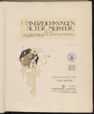 Bd. 11: Handzeichnungen alter Meister aus der Albertina und anderen Sammlungen