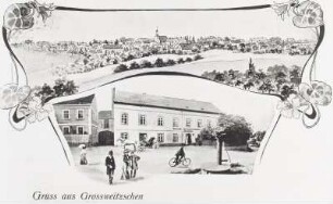 Gruß aus Großweitzschen (Postkarte)