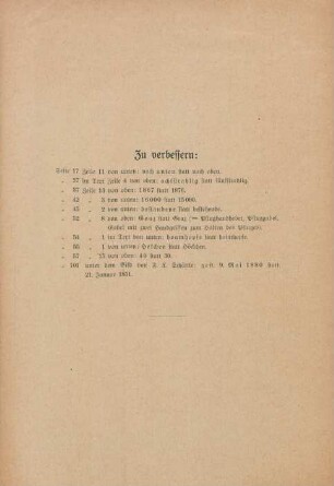 Zu verbessern:
