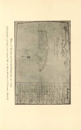 Plan of Cavite and its fortifications, ca. 1742