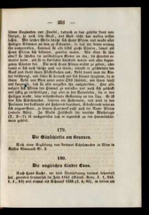 180. Die ungleichen Kinder Evas.