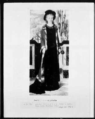 Bildnis Frau Mary Fiedler