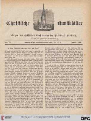 Nr. 73 (Januar 1868)