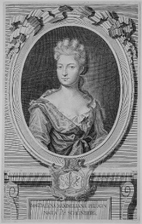 Bildnis Magdalene Maximiliane Pflug, geb. von Schönberg