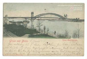 Gruss aus Bonn - Neue Rheinbrücke