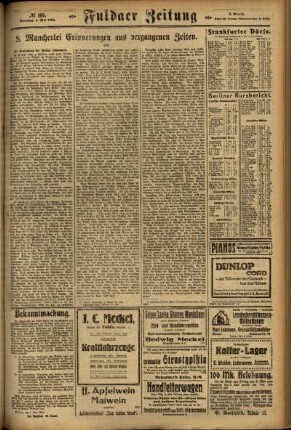 Zweite Ausgabe vom Sonntag, den 04. Mai 1924.