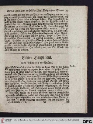 Eilfter Haupttitul: Von Asiatischen Geschichten