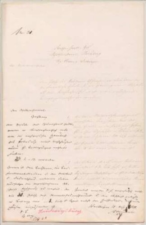 Hudelmaier, Schuhmacher von Wolfsölden: Erstellung eines Wohngebäudes auf dem Kirschenhardthof (Hochberg) (genehmigt am 18.8.1859)